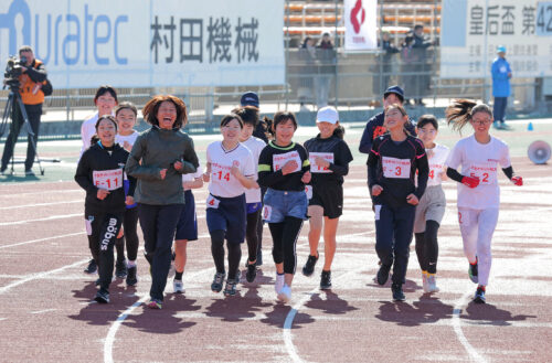 第42回全国女子駅伝　少女チャレンジRUN　ファンランの様子