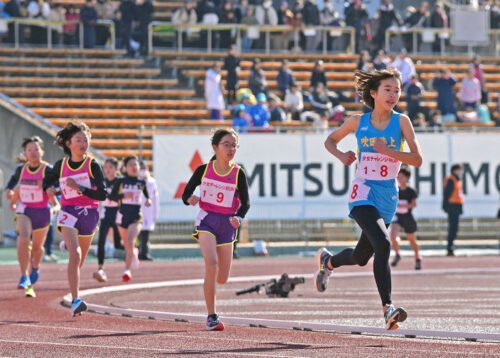 第42回全国女子駅伝　少女チャレンジRUN　記録会の様子